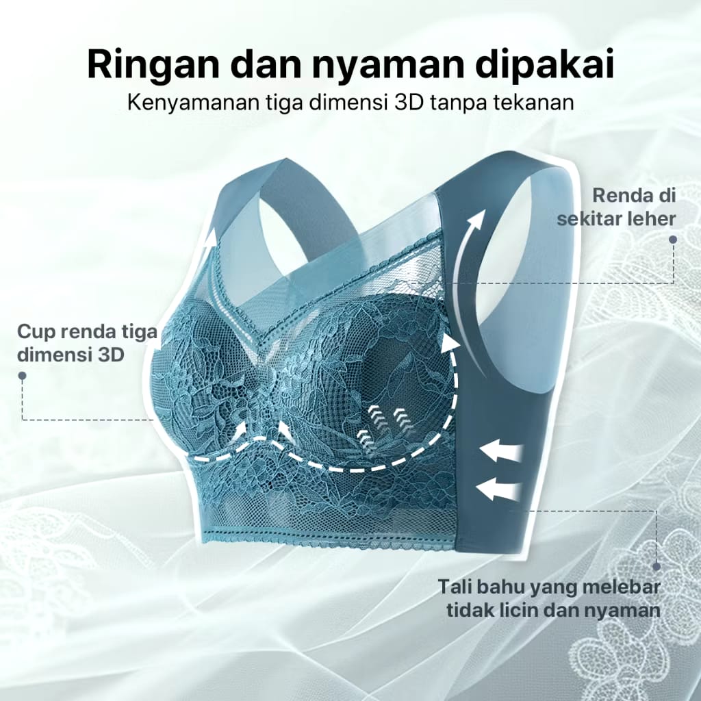 Green Fashion Group GRENEY Bra Rompi Bigsize