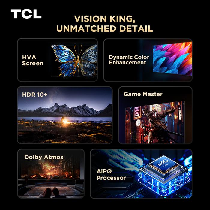 TCL Next Gen QLED TV 43 Inch  4