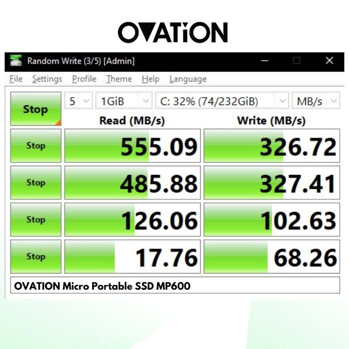 Ovation Portable SSD External 3
