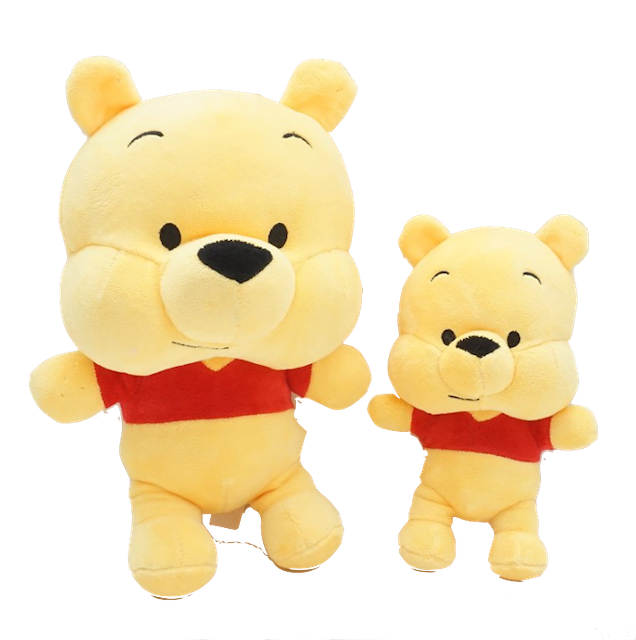 Boneka Winnie the Pooh Sitting Kepala Besar 2