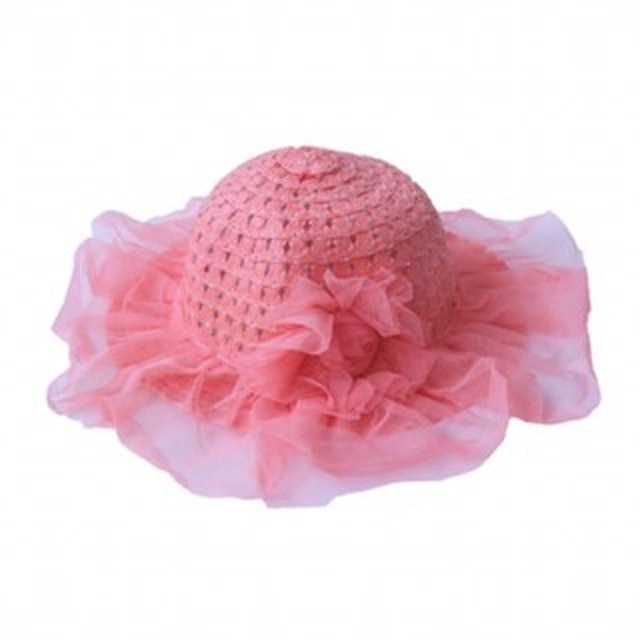 Fling Kids Topi Cantik Jerami Pantai Pita Anak