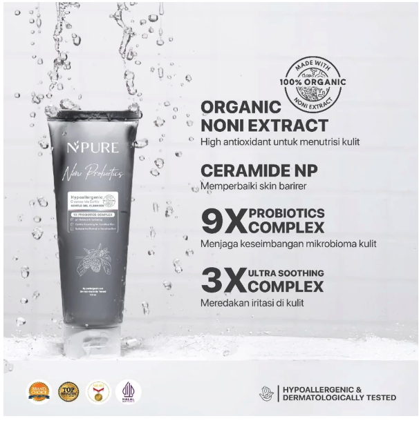 Noni Probiotics Gentle Gel Cleanser 4