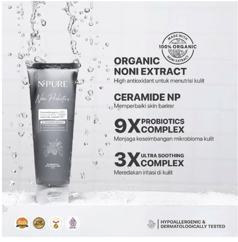 Noni Probiotics Gentle Gel Cleanser 4