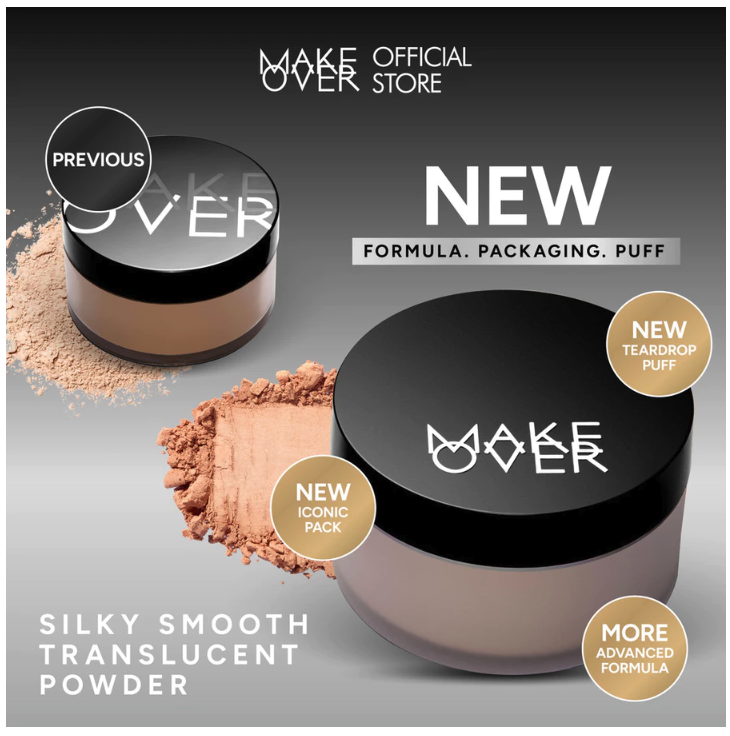 Paragon Technology and Innovation MAKE OVER Silky Smooth Translucent Powder Rosy