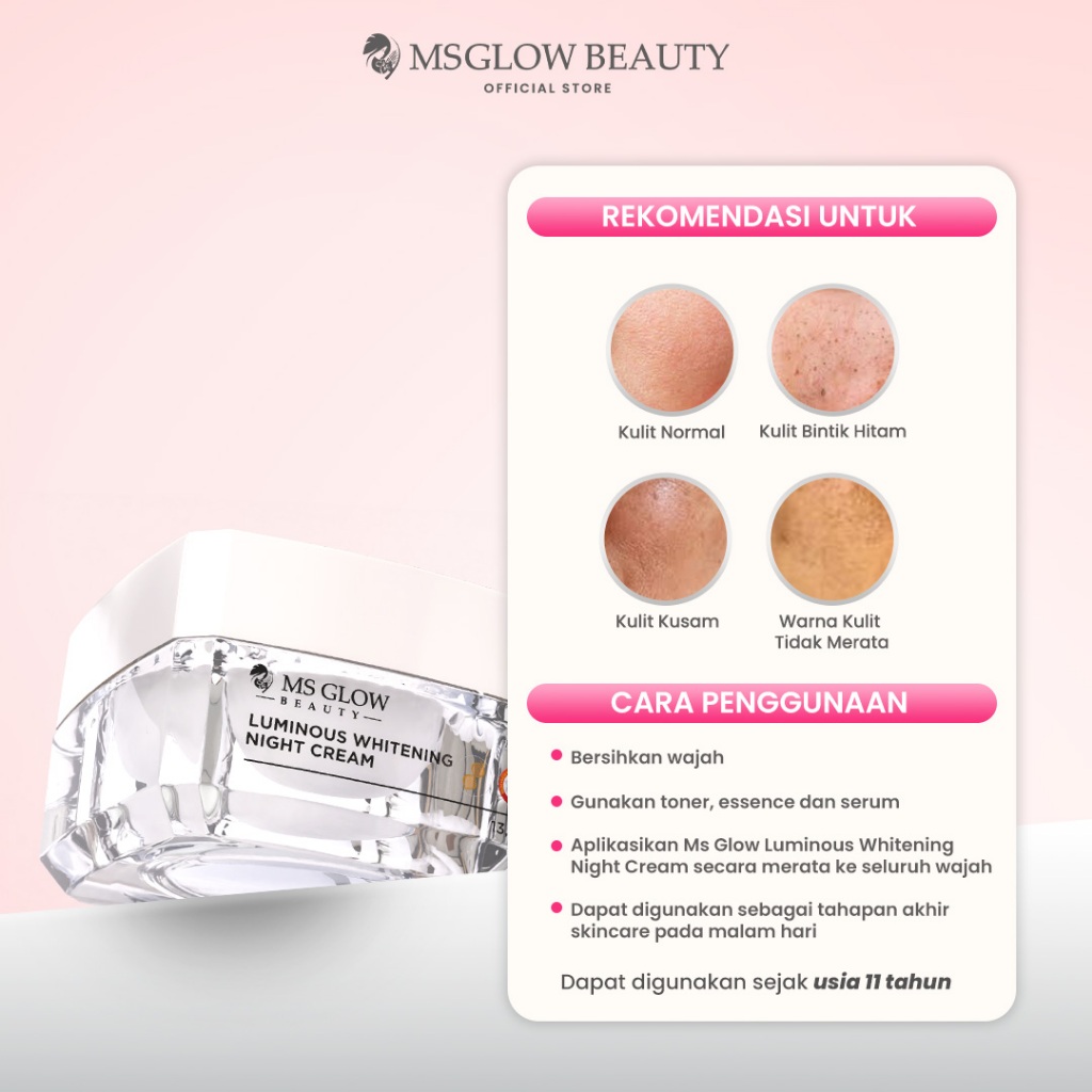 Luminous Whitening Night Cream 3