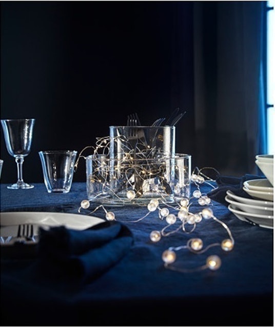 IKEA SNÖYRA Lampu Rantai LED