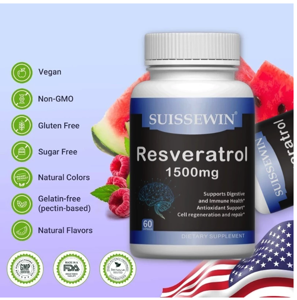  SUISSEWIN Resveratrol 1500mg
