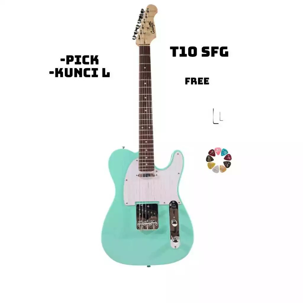 Cowboy Gitar Elektrik Telecaster  4
