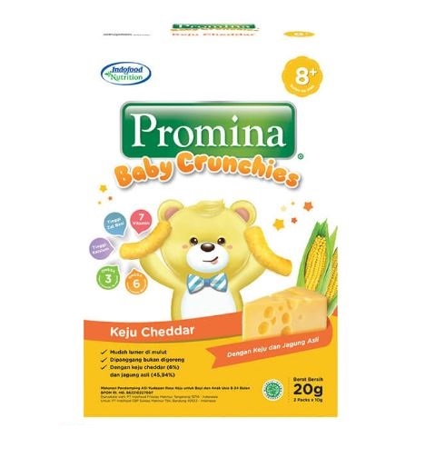 Promina Snack Baby Crunchies Keju Box