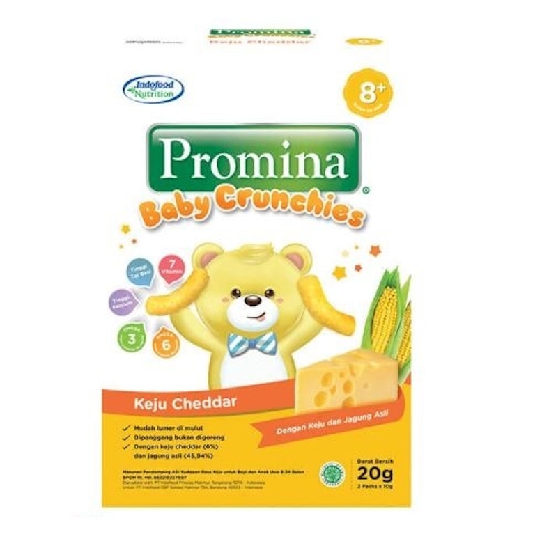 Promina Snack Baby Crunchies Keju Box 1
