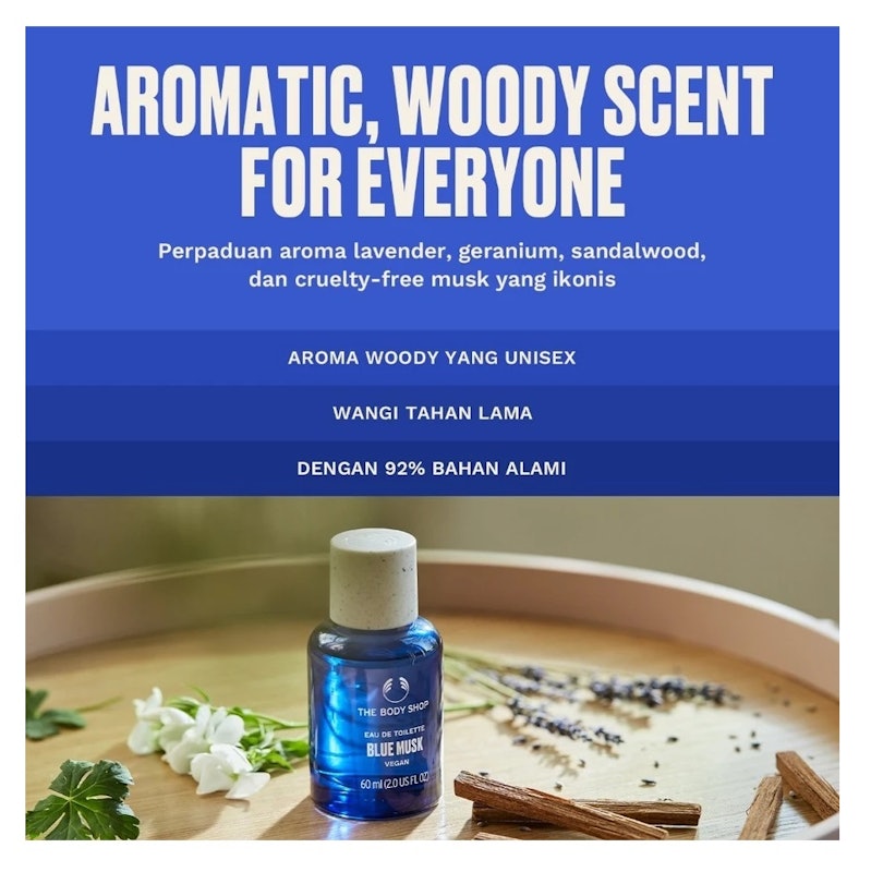 The Body Shop® Blue Musk Eau De Toilette 2