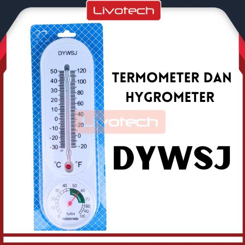  DYWSJ Thermometer Hygrometer Analog Raksa 