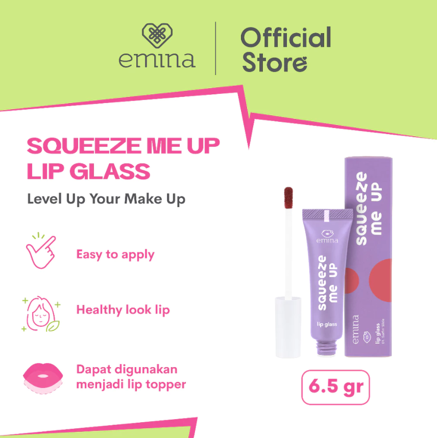 Paragon Technology and Innovation Emina Squeeze Me Up Lip Glass (Surf and Slide)