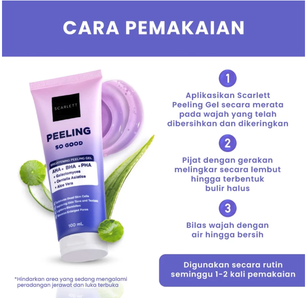 Opto Lingkar Sejahtera Scarlett Whitening Peeling So Good