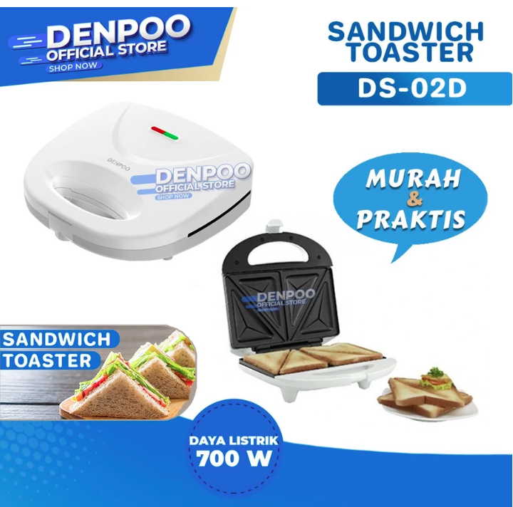 Denpoo Mandiri Indonesia Denpoo Sandwich Toaster DS 12