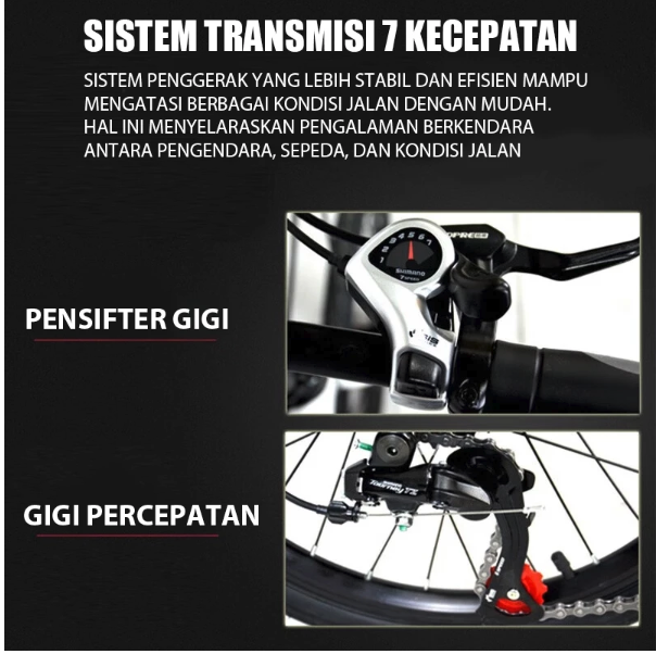 Anchi Industry Anchi Sepeda Lipat 20 Inch