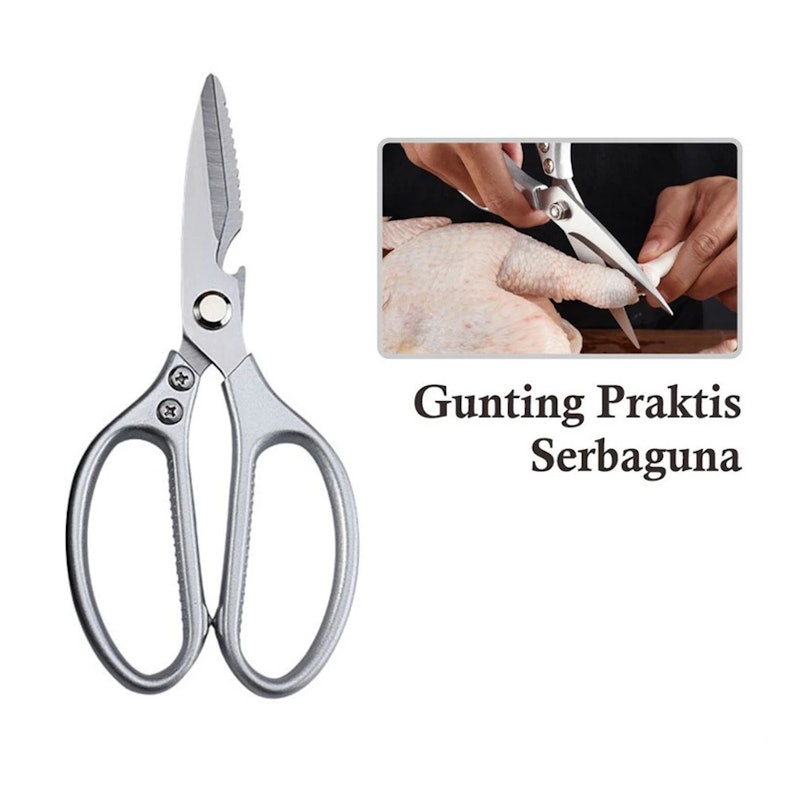 Satu Keluarga Gunting Dapur Serbaguna C976 2