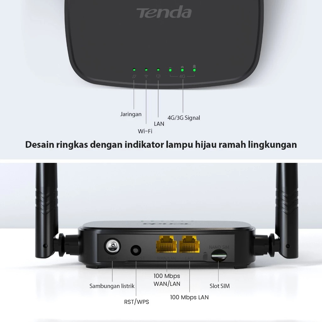Shenzhen Tenda Technology Tenda Modem WiFi 4G LTE Router 4G05