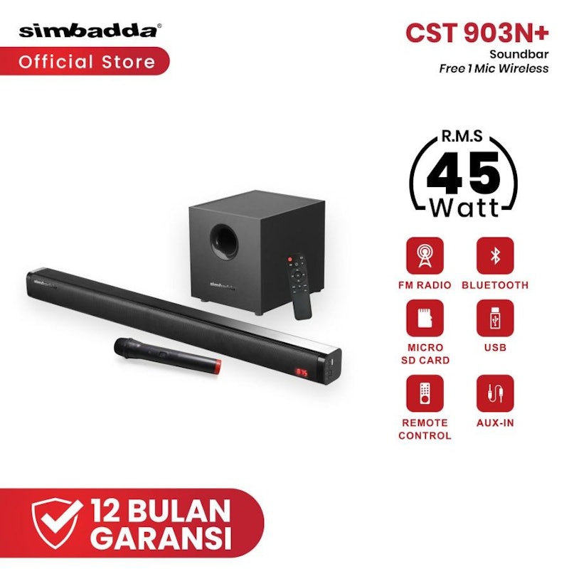 Simbadda® Soundbar 5