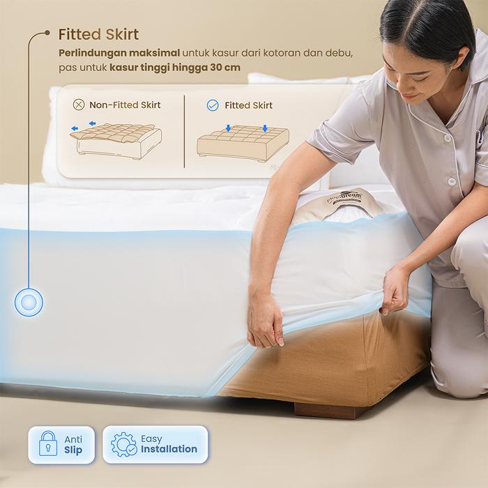 Mojokoe Bedding Mojokoe Hotel Bed Mattress Topper Fitted Size King