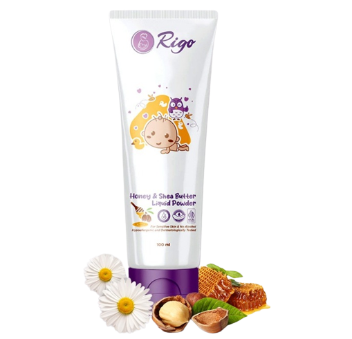 Rigo Honey & Shea Butter Liquid Powder 1