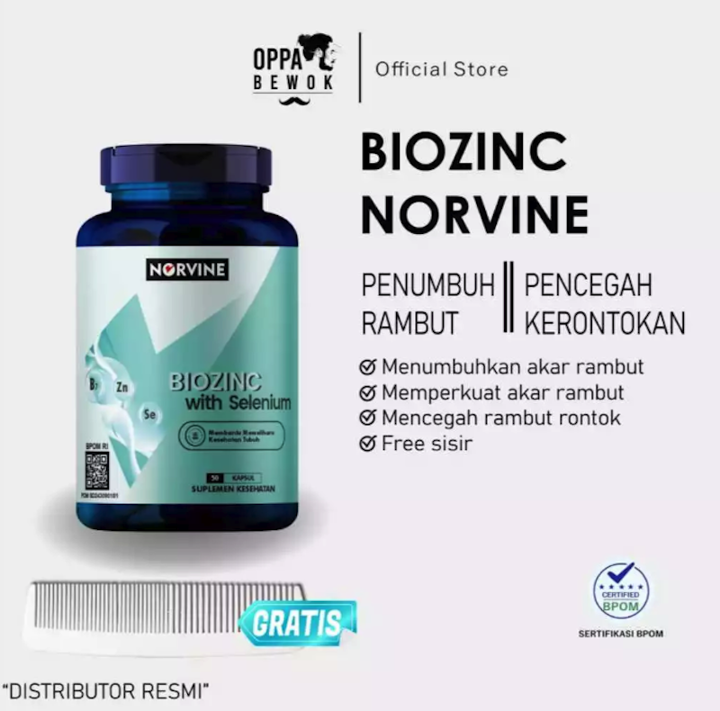 Norvine Biozinc with Selenium 2