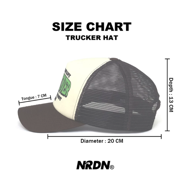 neverendingsummer® NRDN UNDERCOVER Trucker Hat
