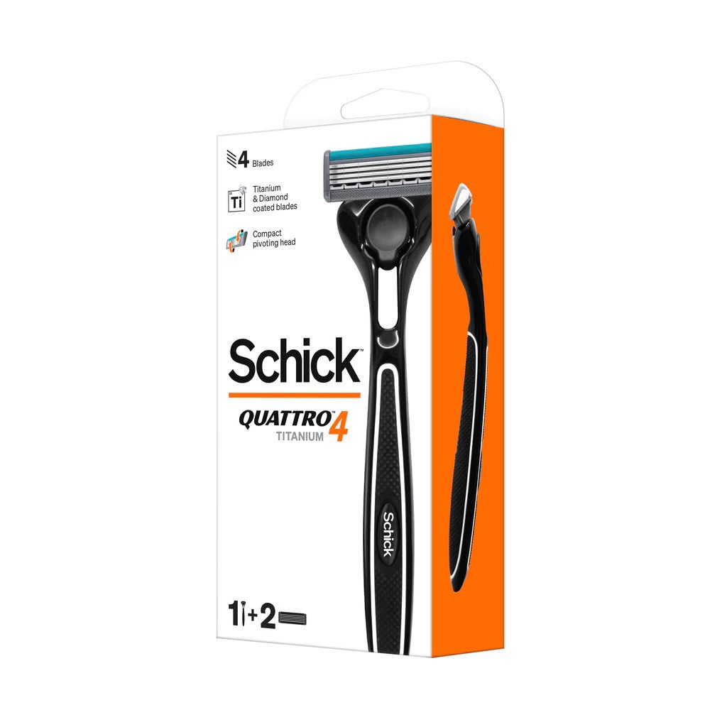 Edgewell Personal Care Schick Quattro Titanium Kit 