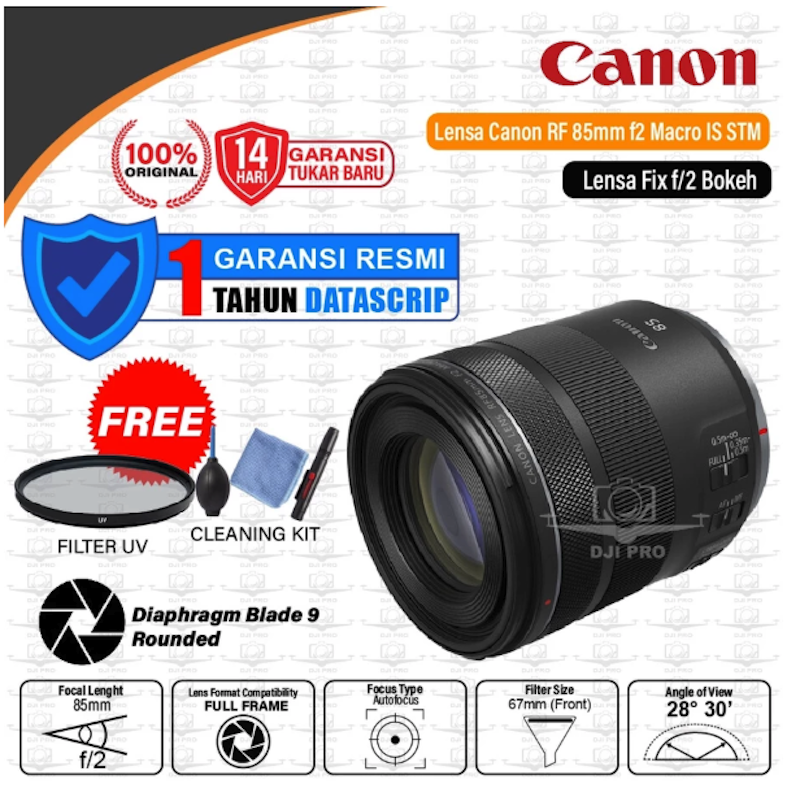 Canon RF 85mm f/2 Macro IS STM