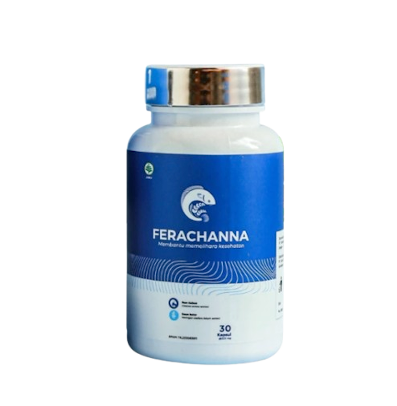 FERACHANNA Kapsul Ikan Gabus + Daun Kelor 1