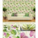 Wallpaper Dinding Motif Bunga Petunia dan Monstera 1