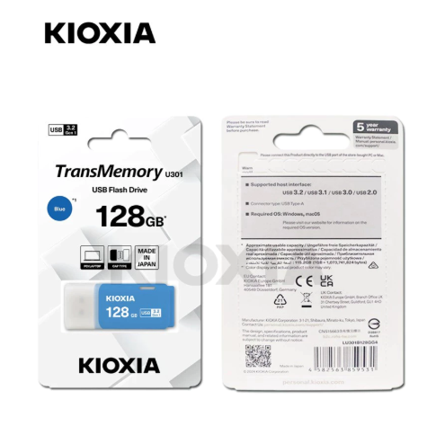 KIOXIA TransMemory 128 GB 3
