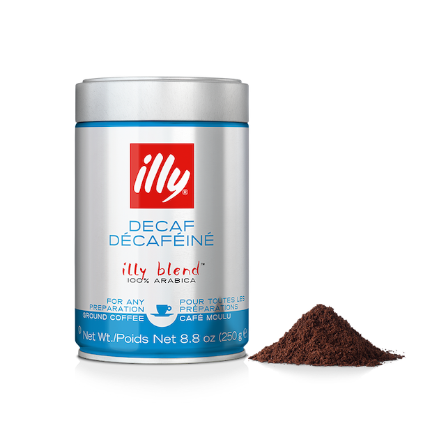 illy Classico Decaffeinated Ground Espresso Coffee