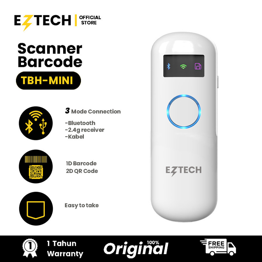  EZTECH Scanner Mini Portable 2D