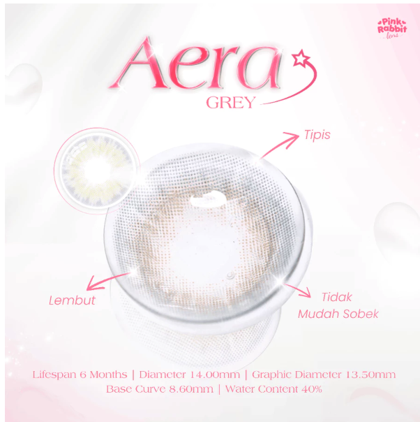 Pinkrabbit Beautylens Indonesia Pinkrabbit Softlens Aera Grey 