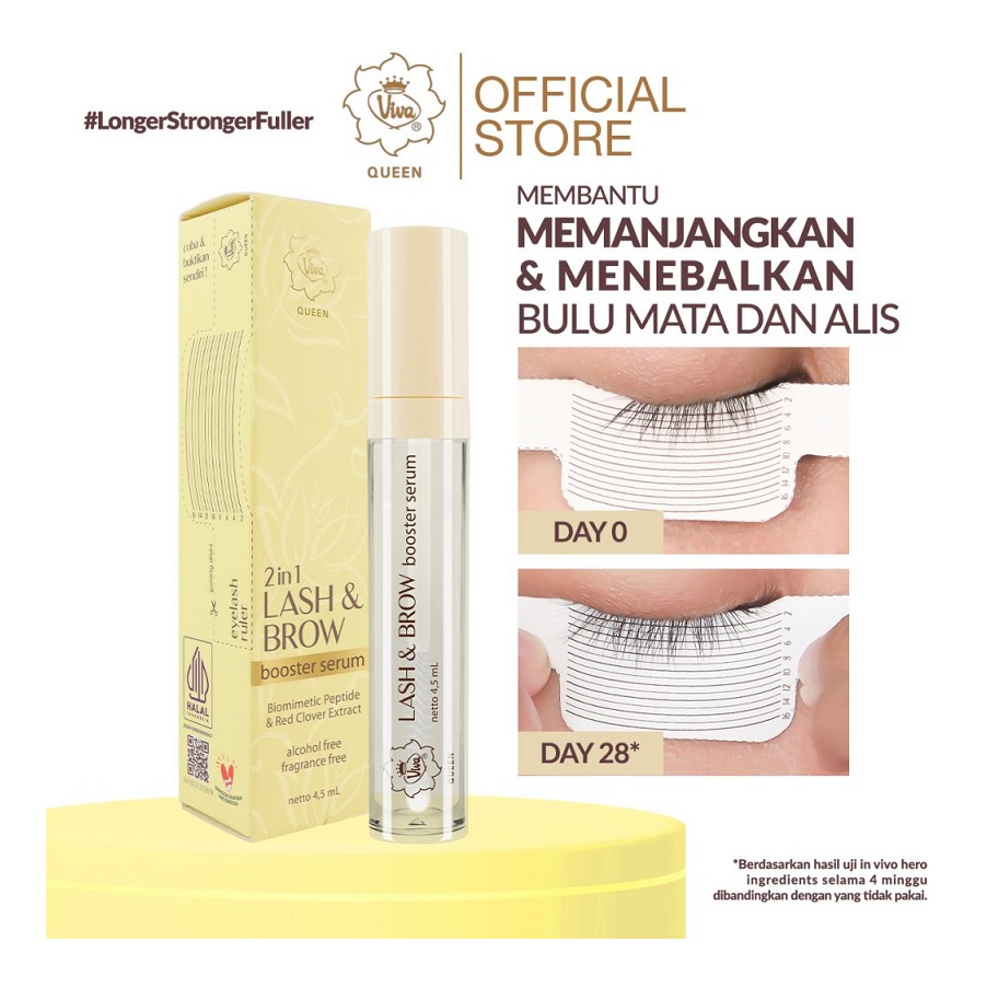 VITAPHARM Viva Queen 2 in 1 Lash & Brow Booster Serum