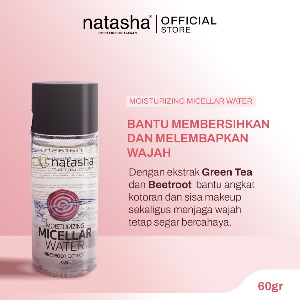 Dion Farma Abadi  Natasha Moisturizing Micellar Water 