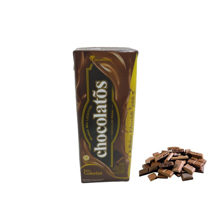 Garudafood Putra Putri Jaya Chocolatos Drink Chocolate Tetra