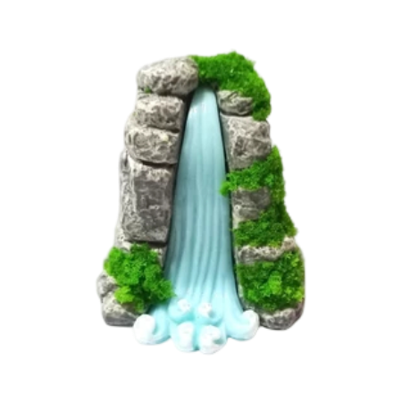 Miniatur Air Terjun Aquascape Maket Terarrium #2 1