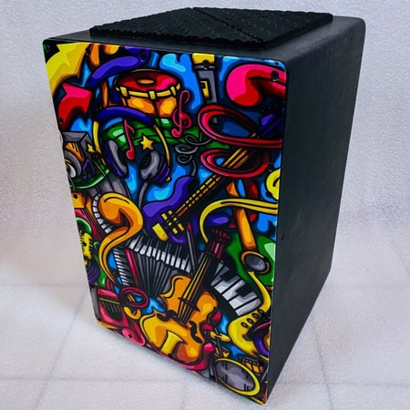 Cajon Duduk Premium Bermotif 4