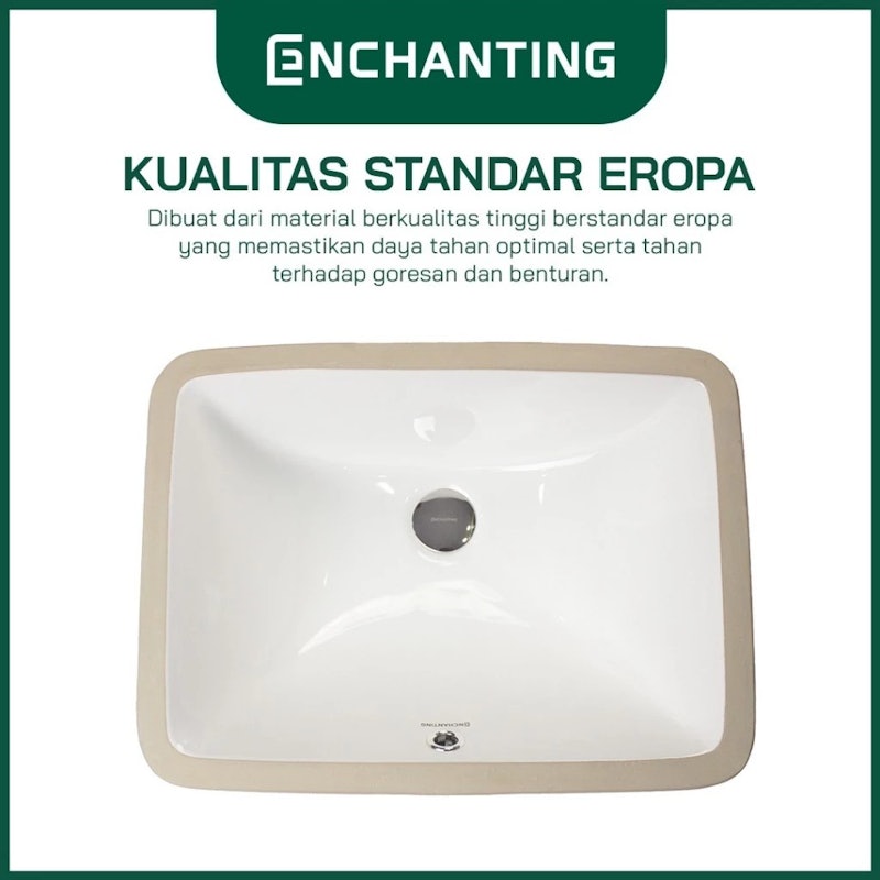 ENCHANTING Wastafel Tanam 4