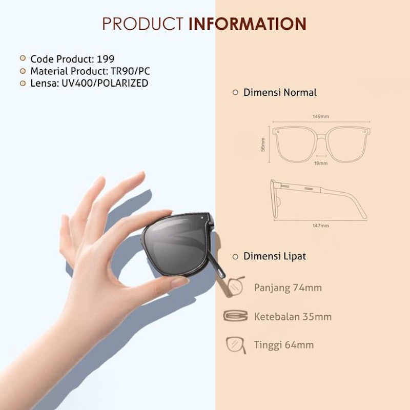 Colore.in Sunglasses Polarized UV400 5