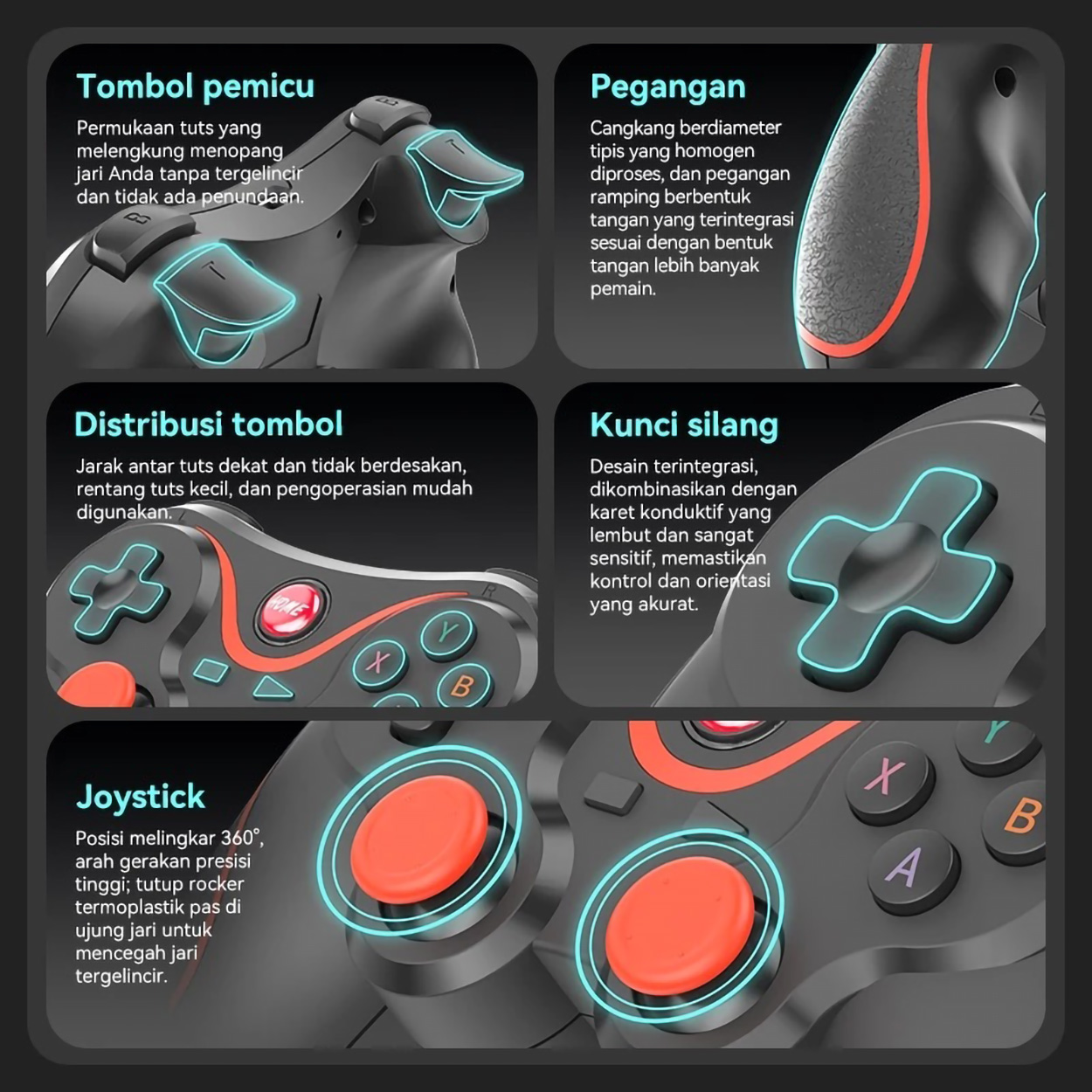 YLV Gaming Gamepad K23