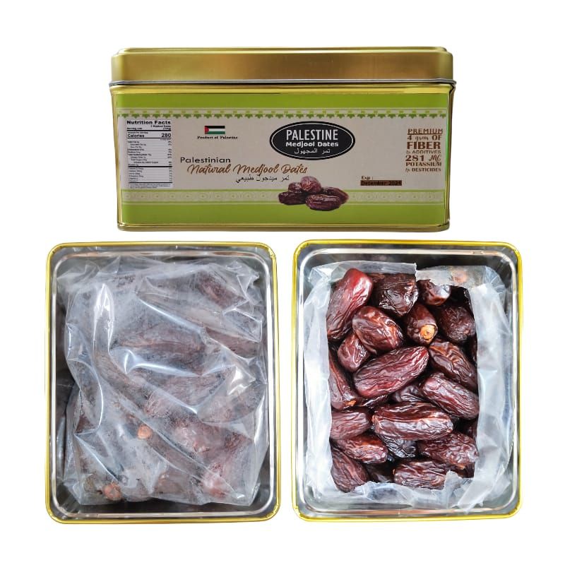 AL-RWAD Palestinian Natural Medjoul Dates 1 kg