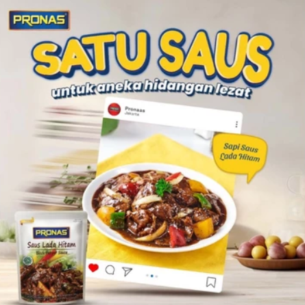 Bahtera Wiraniaga Internusa Pronas Saus Lada Hitam