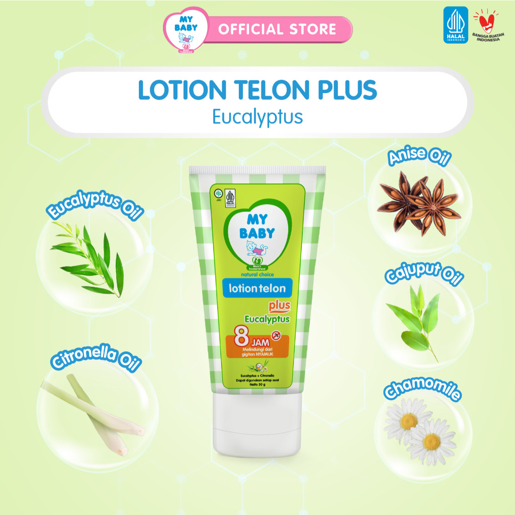 Tempo Scan Pacific MY BABY Lotion Telon Plus
