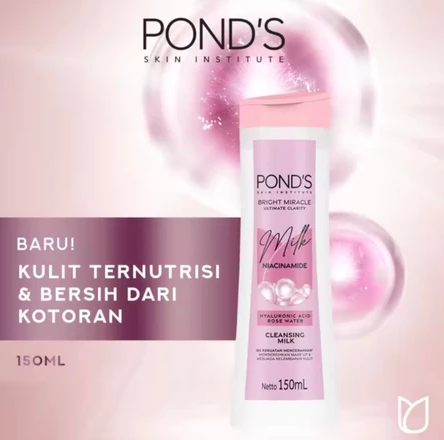 Unilever Indonesia Pond’s Bright Miracle Cleansing Milk