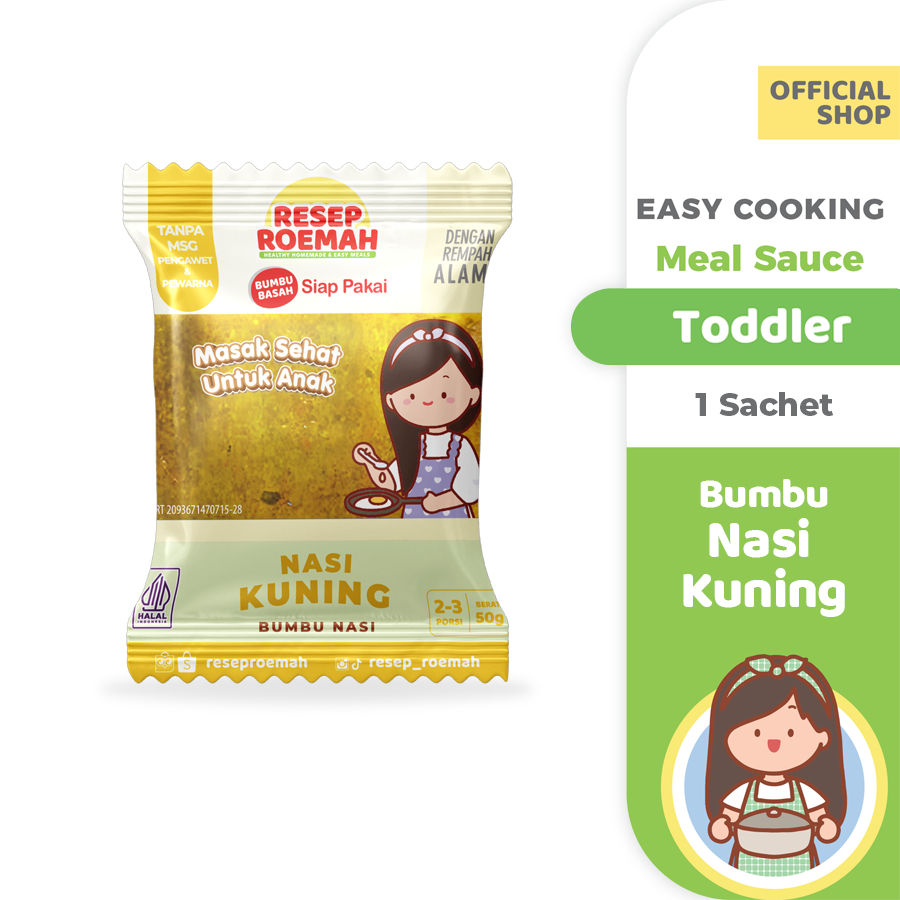 Nutrinovasi Prima Global Resep Roemah Bumbu Nasi Kuning