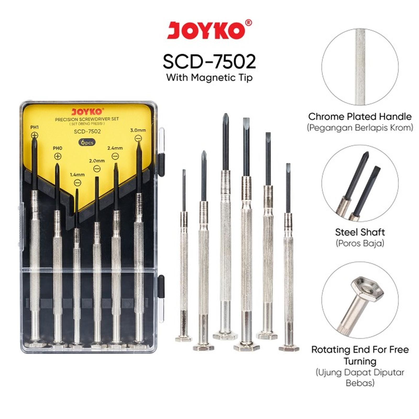 JOYKO Precision Screwdriver Set SCD-7502