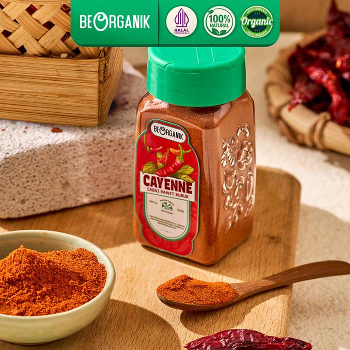 Beorganik  Cayenne Pepper / Cabai Rawit Bubuk